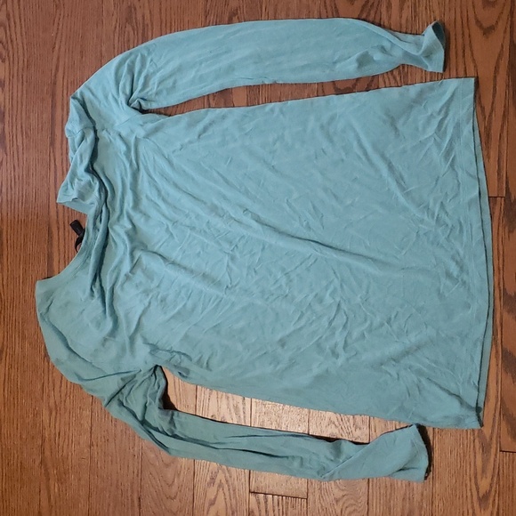 BCBG Maxazria Light Blue Long Sleeve - Picture 7 of 8